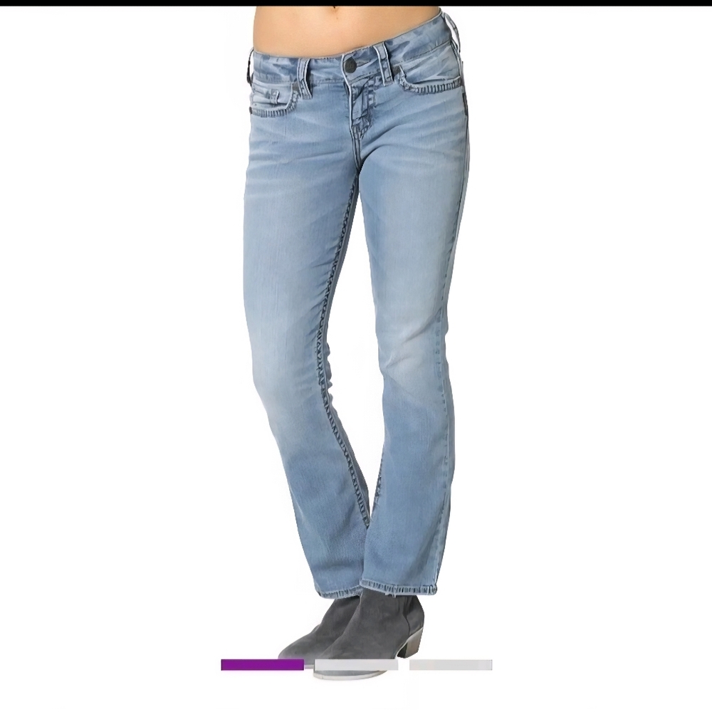 Silver‎ Suki Mid Slim Boot Cut Jeans Women's Size 29